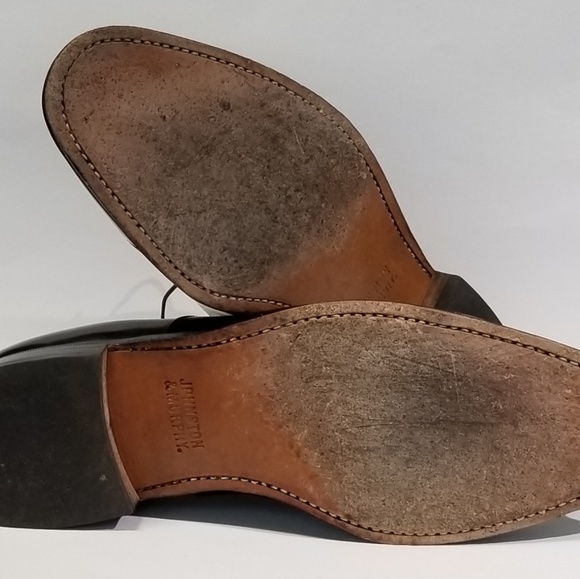 Johnston & Murphy Melton Size 10.5 Black Toe Cap main image 3